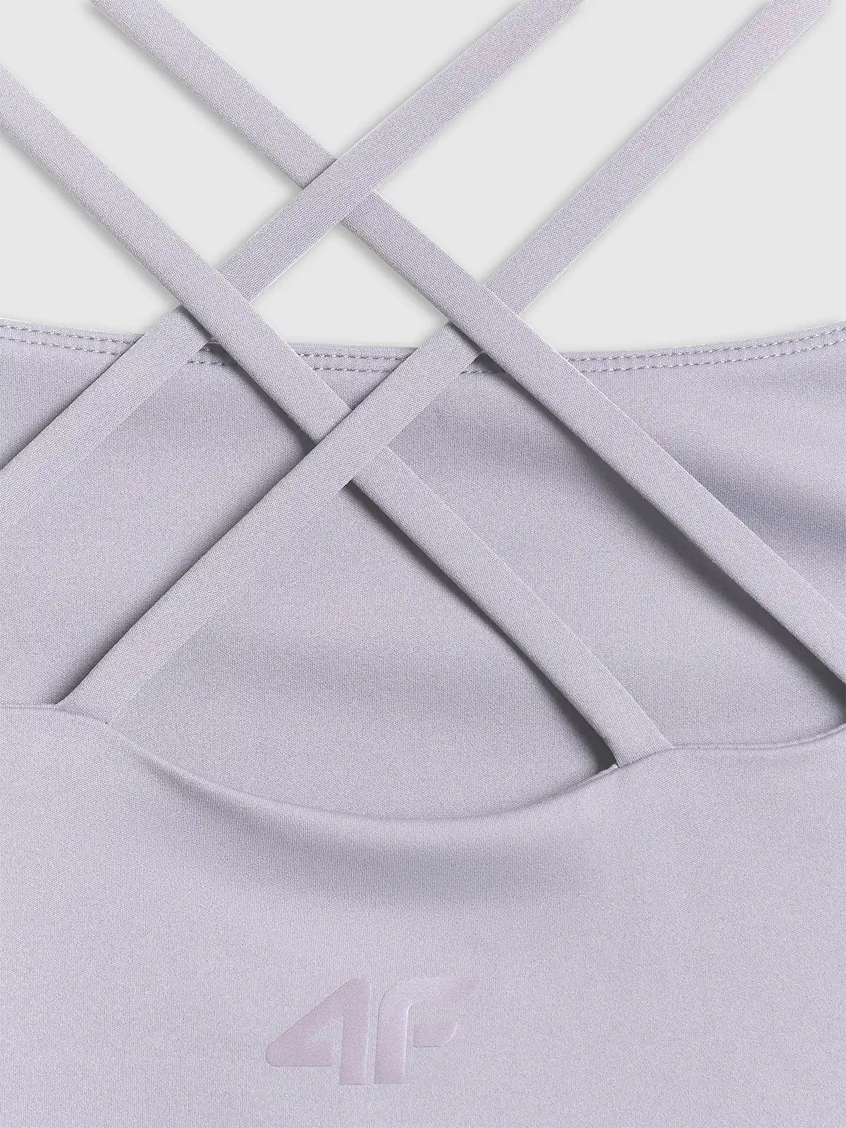 Top Cropped Feminino Yoga Quick-drying - Roxo Claro | 4F
