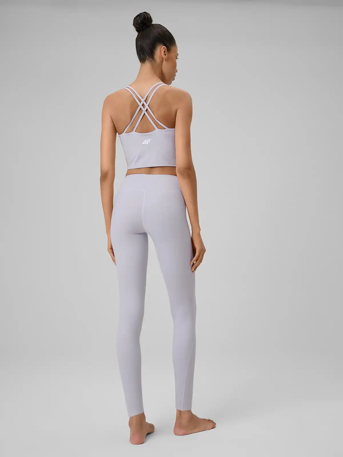 Legging Feminina Yoga Quick-drying - Roxo Claro | 4F
