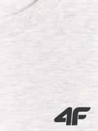 Camiseta Masculina Sportstyle - Cinza claro mesclado | 4F